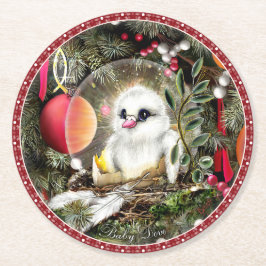 Baby Dove Underlägg Papper Rund