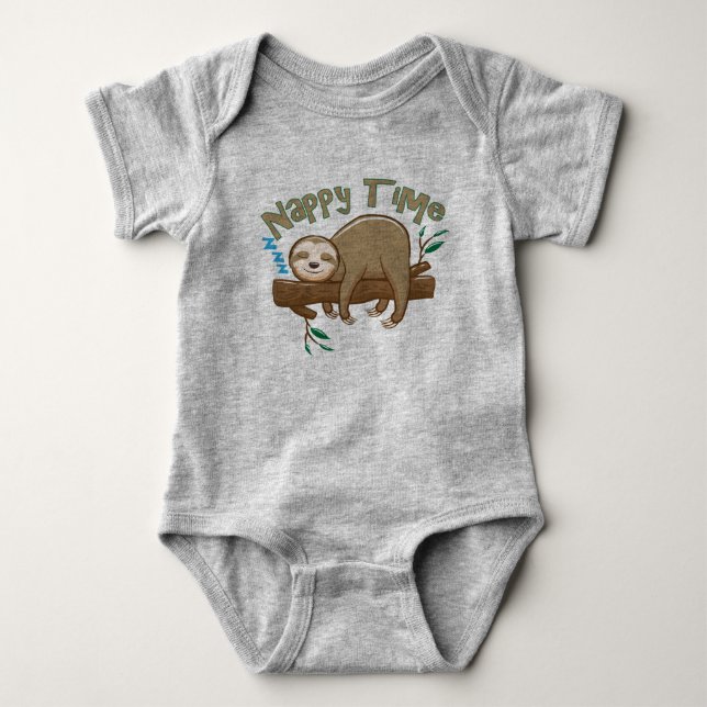 Baby Dovendystrid Tid! T Shirt (Framsida)