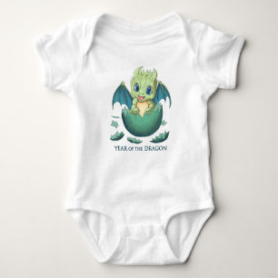 Baby Dragon 2024 Anime Kawai One-Biet Bodykostym T Shirt