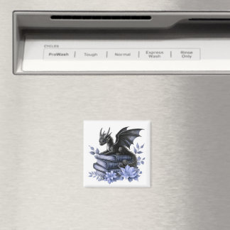 Baby Dragon Bok Sticker, Cute Vinyl Sticker Magnet
