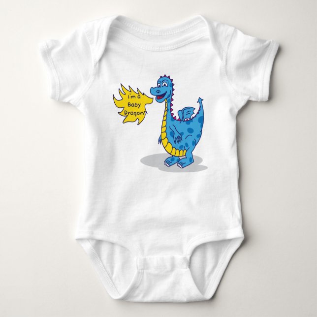 Baby Dragon - Boy T Shirt (Framsida)