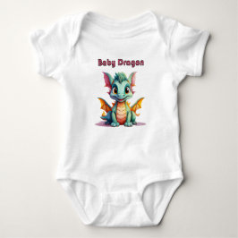 Baby Dragon – Cute Fantasy Character Design T Shirt