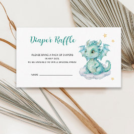Baby Dragon Diaper Raffle Tilläggskort