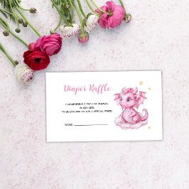Baby Dragon Diaper Raffle Tilläggskort