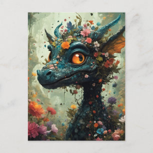 Baby Dragon Fantasy Vykort