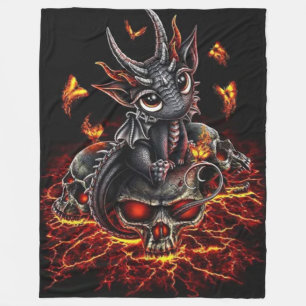 BABY DRAGON FLEECEFILT