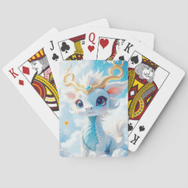 Baby Dragon i molnen Casinokort