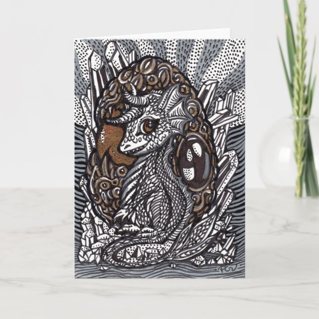 Baby Dragon Kort (Framsida)