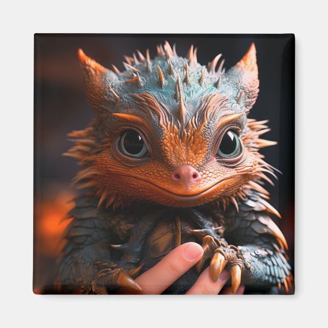 Baby Dragon Magnet (Framsidan)