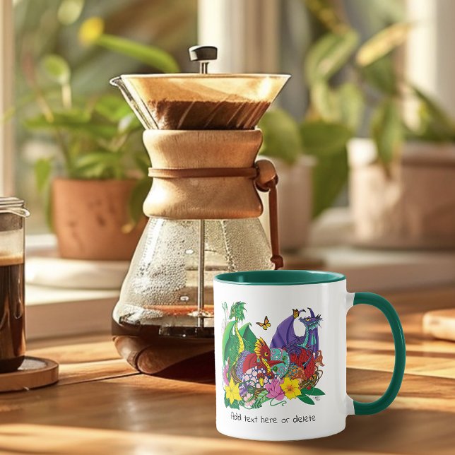 Baby Dragon Nest Fantasy Mugg (Skapare uppladdad)