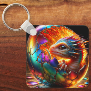 Baby Dragon Nyckelring