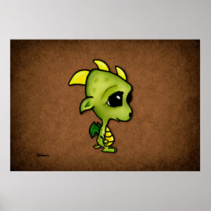 Baby Dragon Poster