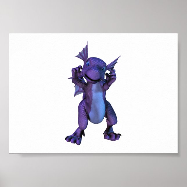 Baby Dragon Poster (Framsidan)