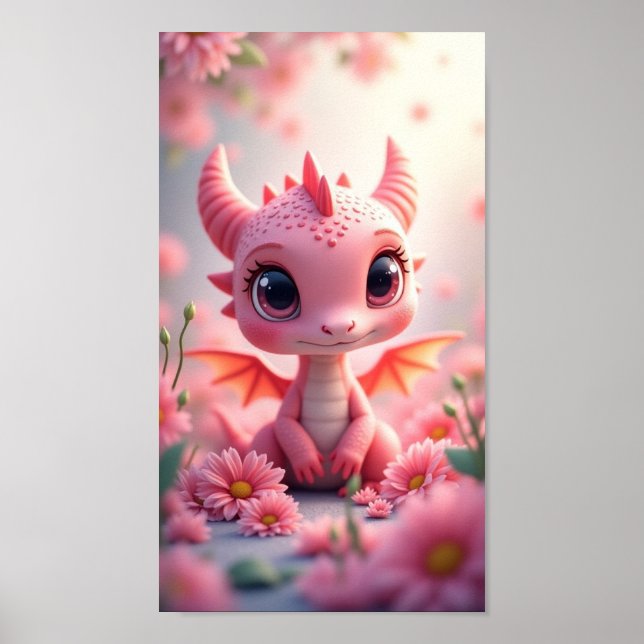 Baby Dragon Poster (Framsidan)