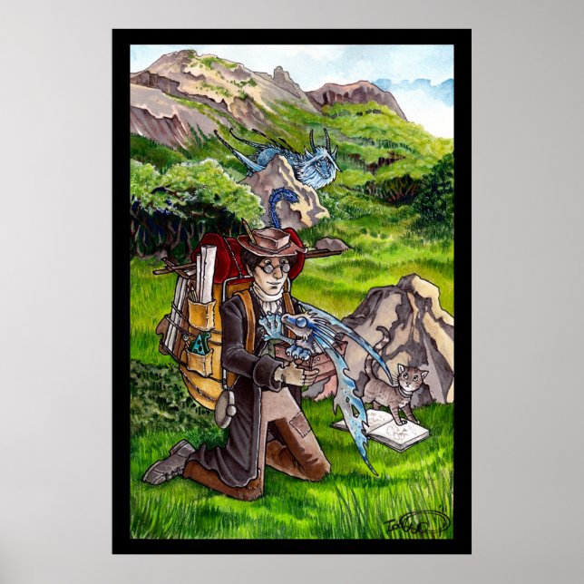 Baby Dragon Poster (Framsidan)