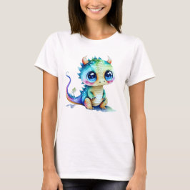 Baby Dragon Sitta på marken T Shirt