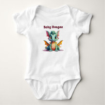 Baby Dragon – Söt Fantasy Karaktärsdesign
