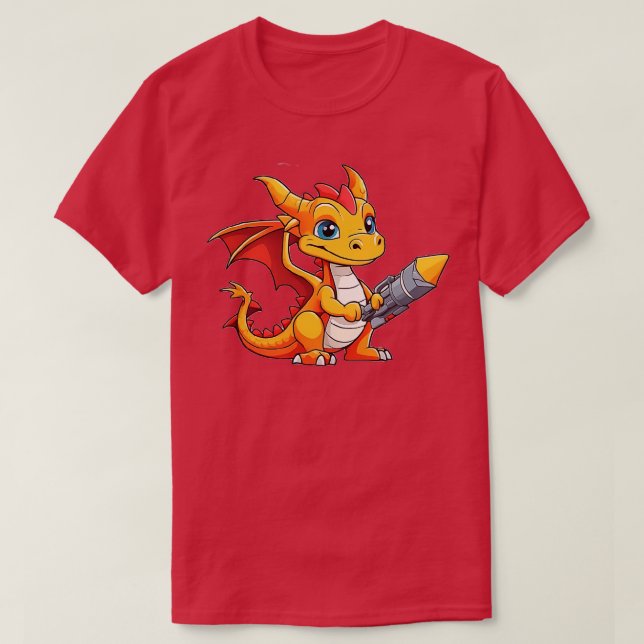Baby Dragon T Shirt (Design framsida)