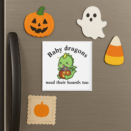Baby Dragons behöver också sina hotell för Hallowe Magnet