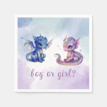 Baby Dragons Gender Reveal Party