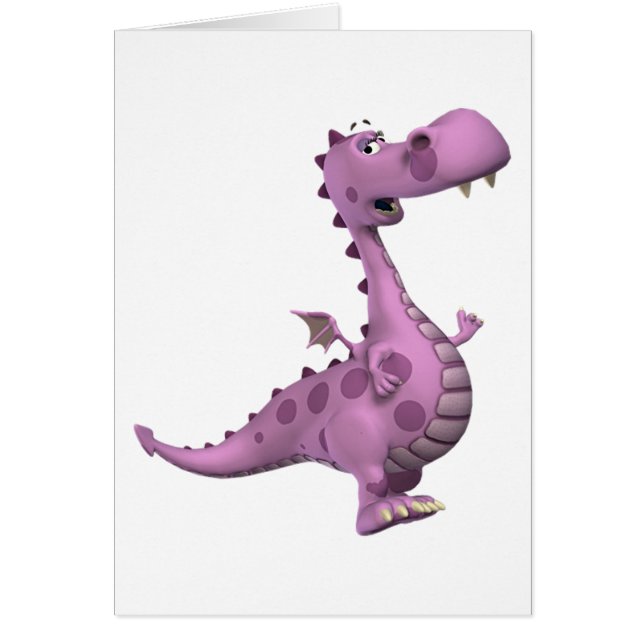 Baby Dragons: Smoky, Vl. 2 Hälsningskort (Framsidan)