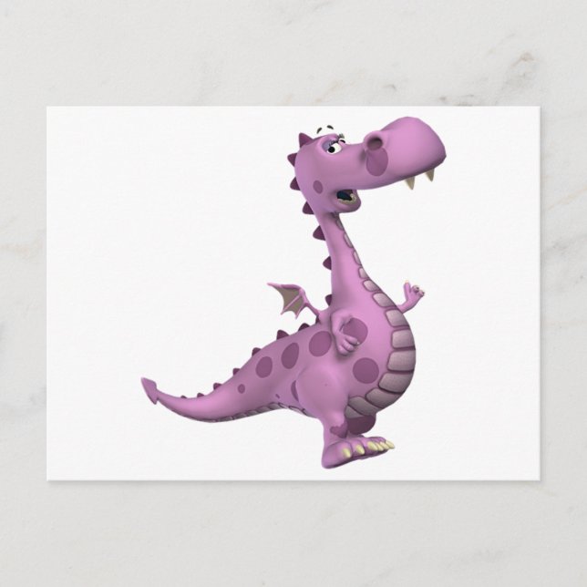 Baby Dragons: Smoky, Vl. 2 Vykort (Framsida)