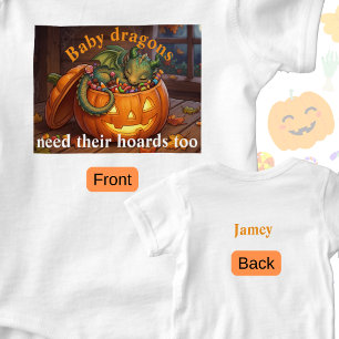 Baby Drakar behöver sina skatter också till Hallow T Shirt