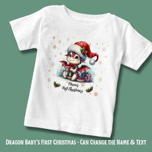 Baby Drake + Snöflingor - Första julen!   T Shirt