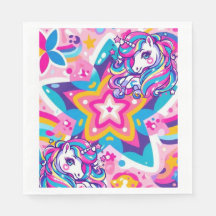 Baby, du är en stjärna! Födelsedagsfest Napkins