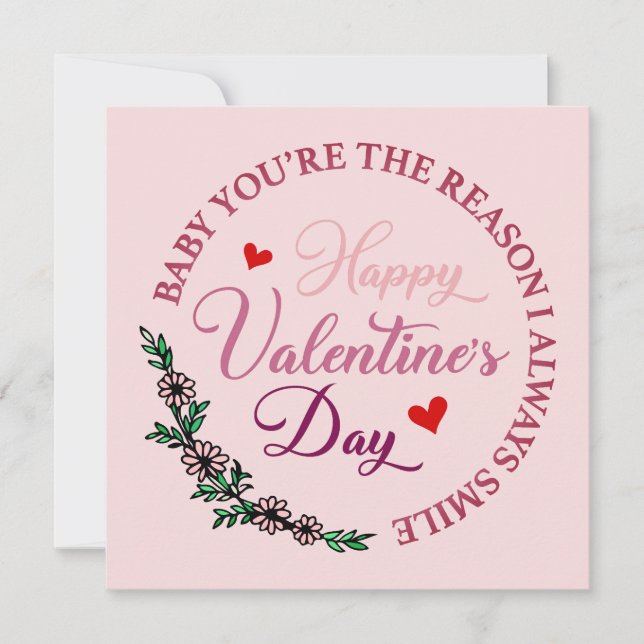 Baby, du är orsaken till att jag alltid leende all (Framsida)