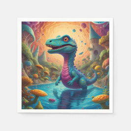 Baby dusch Dino-Mite Pappersservett