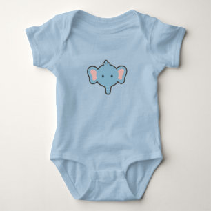 Baby Elefant Baby Body T Shirt