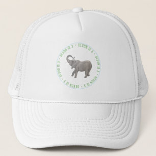 Baby Elefant Blå Hedersgäst Keps
