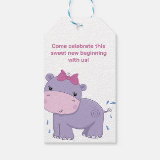 Baby Elefant Firande Baby Shower Inbjudan Presentetikett