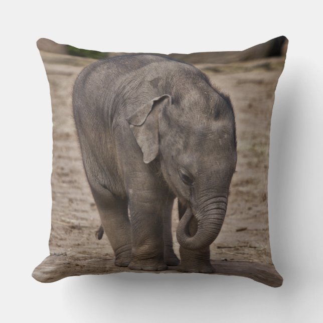 Baby Elefant Kudde (Framsida)