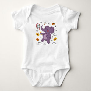 Baby elefant kul lek t shirt
