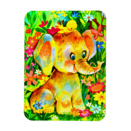baby elefant magnet