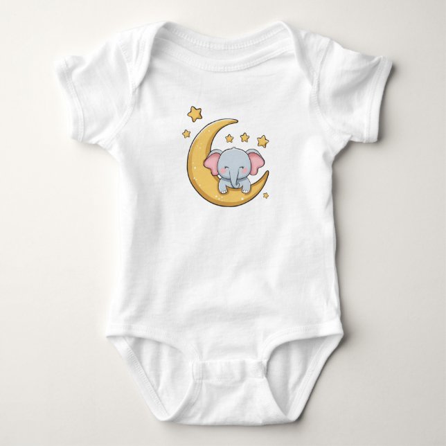 Baby elefant t shirt (Framsida)