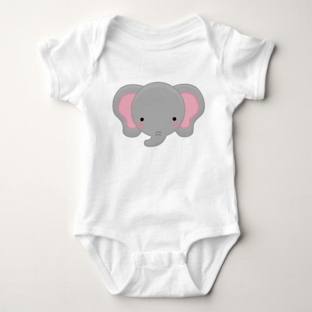 baby elefant t shirt (Framsida)