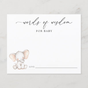 Baby Elefant Visdomsord