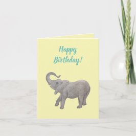 Baby Elephant Anpassade Card Kort
