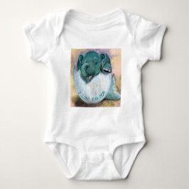 Baby Elephant Baby Bodydräkt - jag Kärlek er Mamma T Shirt