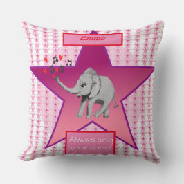 Baby Elephant Big Dream Baby Kudde