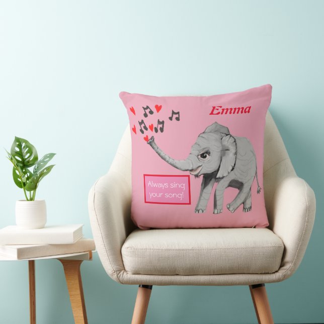 Baby Elephant Big Dream Kudde (Stol)