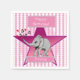 Baby Elephant Big Dream Pappersservett