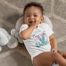 Baby Elephant Boy T Shirt