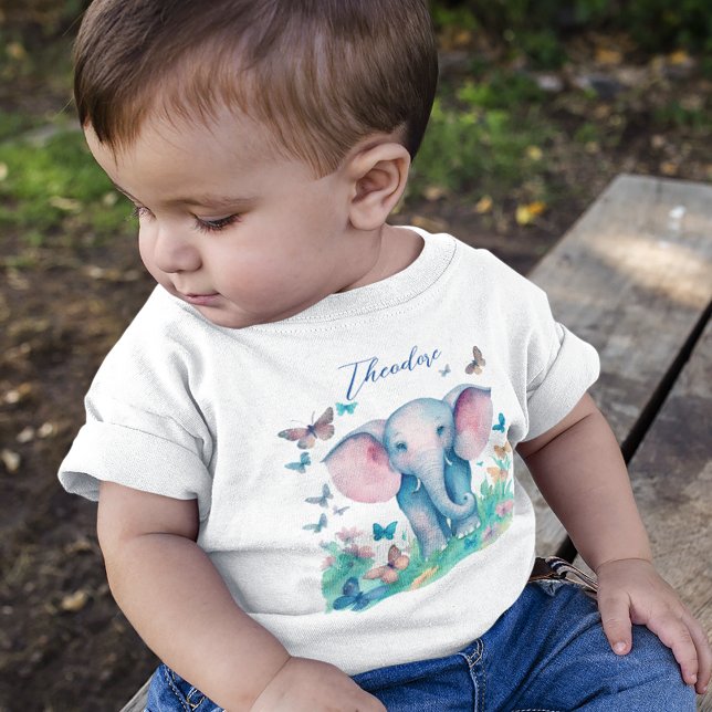 Baby Elephant Boy T Shirt (Skapare uppladdad)