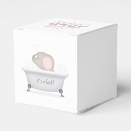 Baby Elephant Bubble Bath Girl Baby Shower Presentaskar