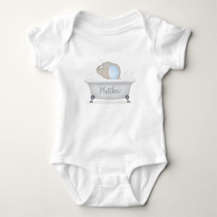 Baby Elephant Bubble Bath T Shirt