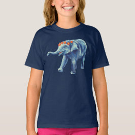 Baby Elephant Cute Girl T Shirt